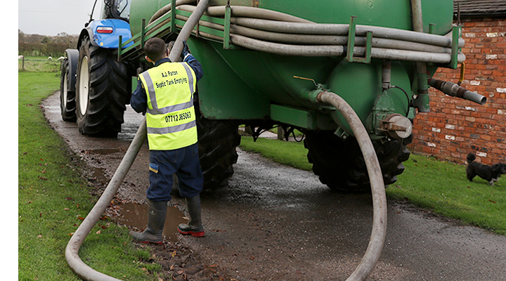 Septic Tank Emptying in Staffordshire and Shropshire - Call A. J. Parton
